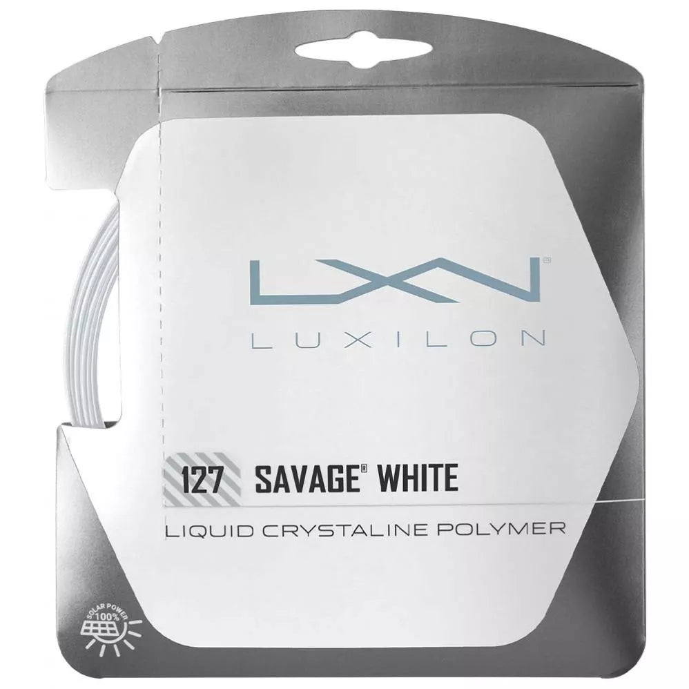 Luxilon Savage White 12m Set