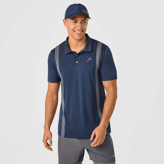 POLO TECHNIQUE HEAD CLUB 25 HOMME 