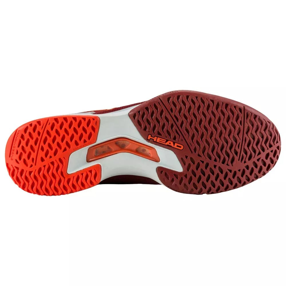 Head Sprint Pro 3.5 Dark Red / Orange Shoes