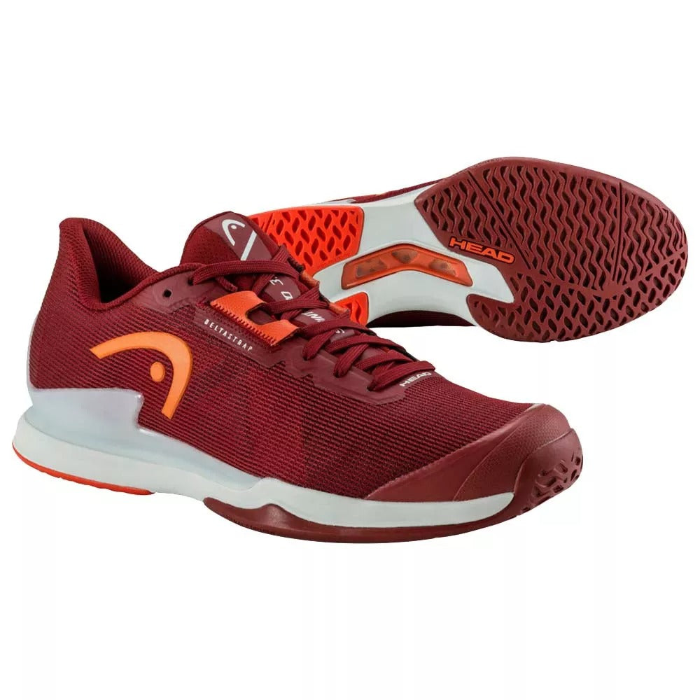 Head Sprint Pro 3.5 Dark Red / Orange Shoes