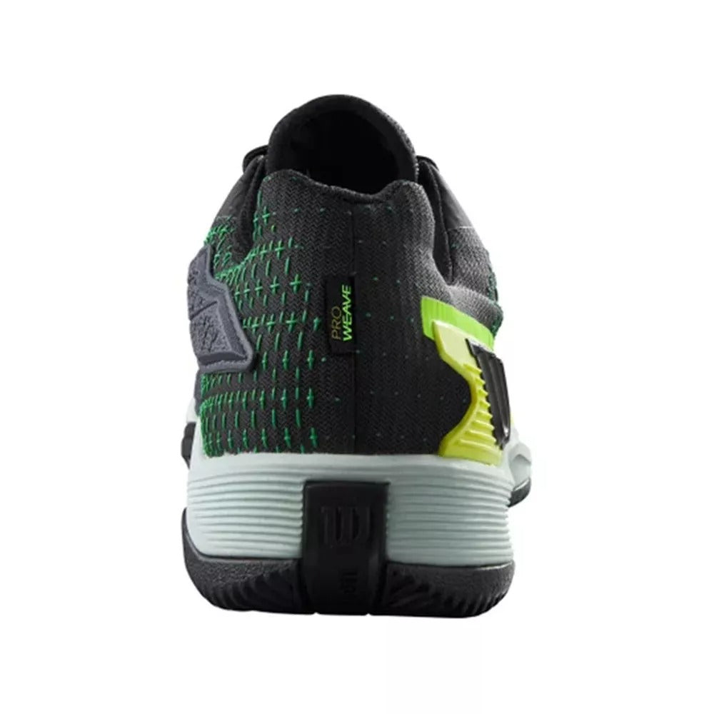 Wilson Rush Pro Extra Duty Black / Green Shoes