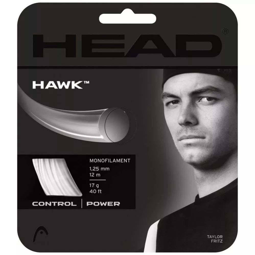 Head Hawk White 12m String