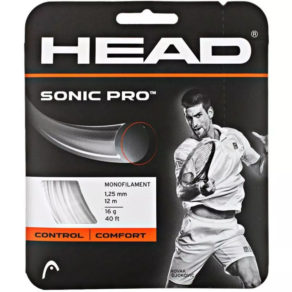 Head Sonic Pro White 12m String