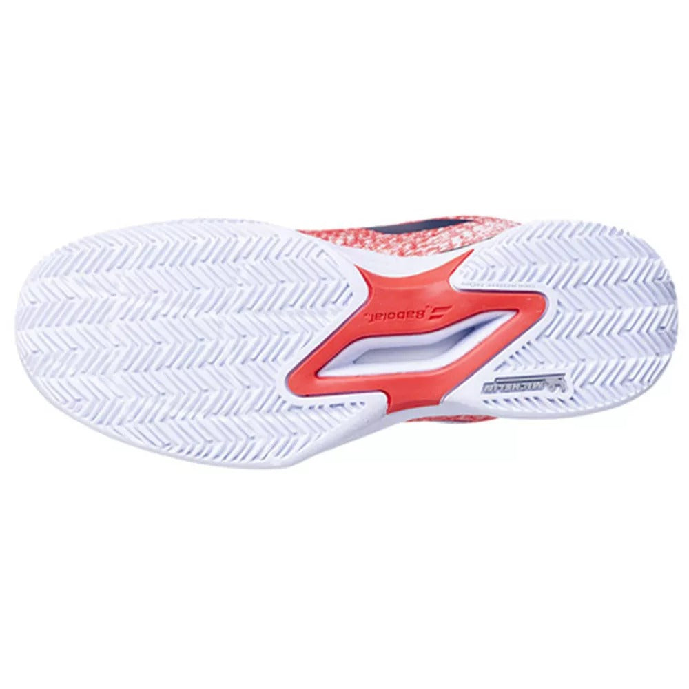 Babolat Jet Mach 3 Clay Junior Red / White Shoes