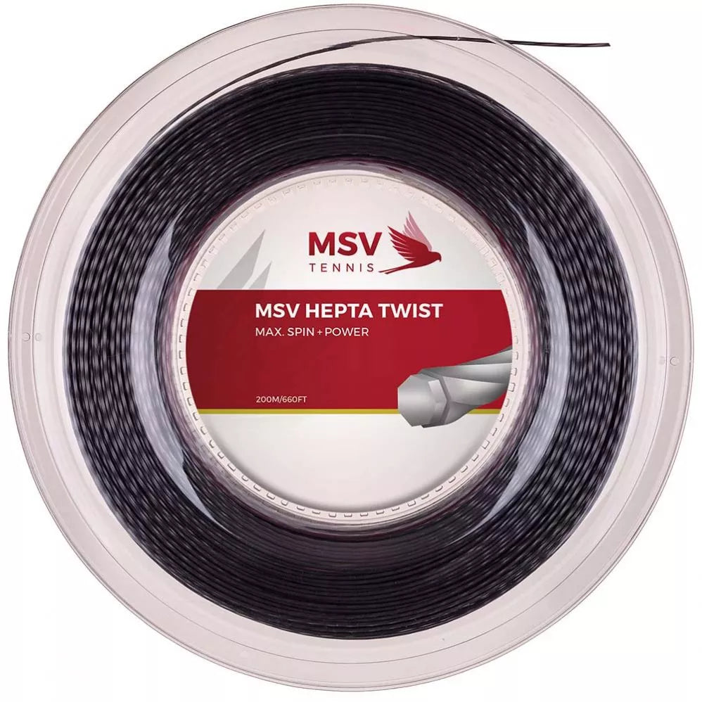 Msv Hepta Twist Black 200m Reel