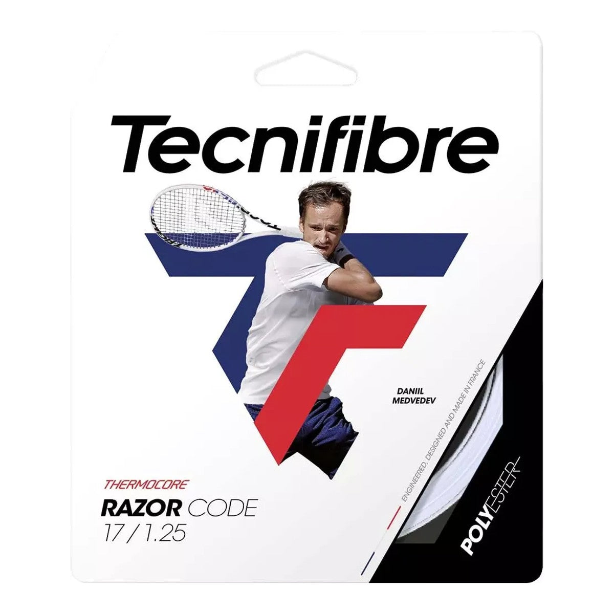 Tecnifibre Razor Code White 12m Set