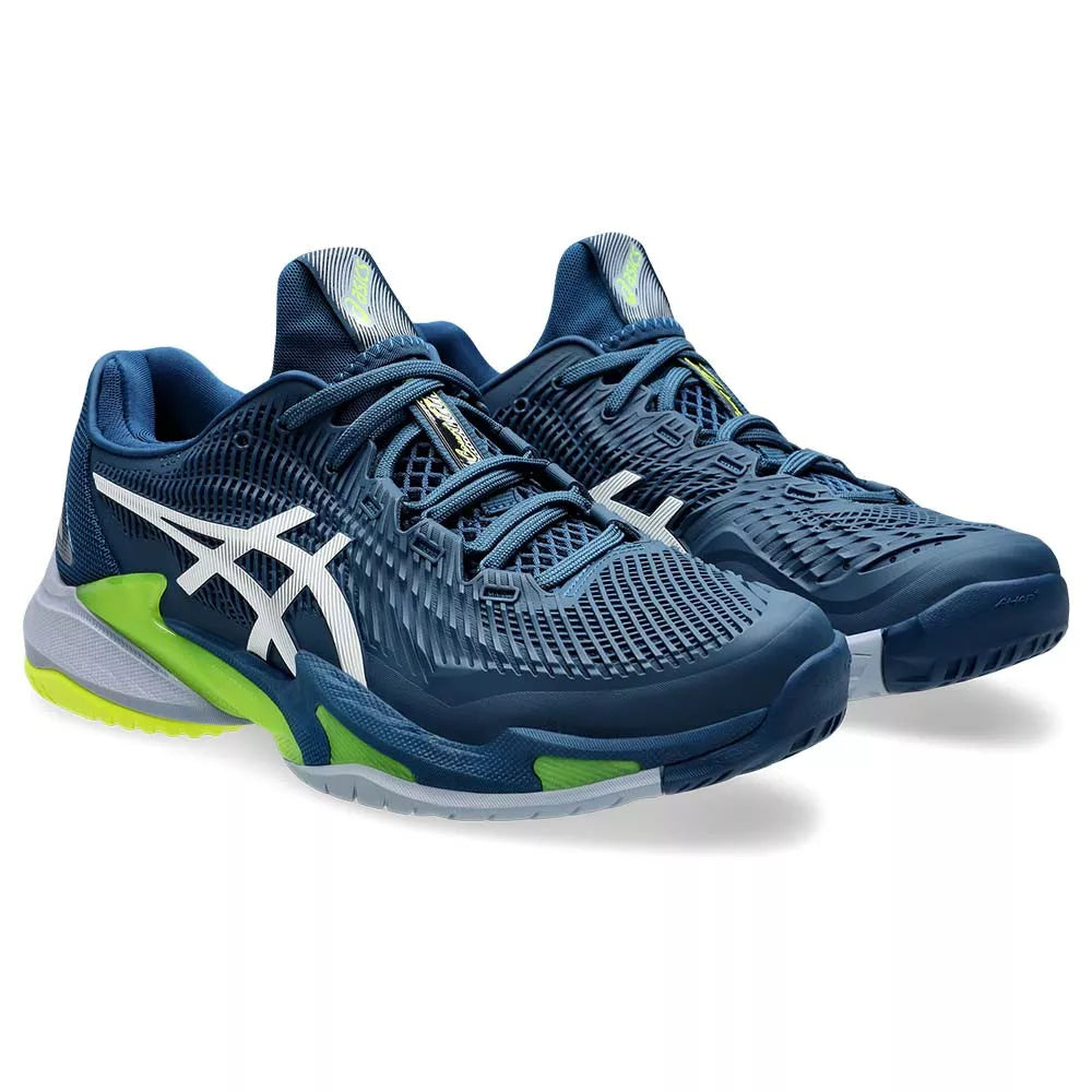 Asics Gel Court FF 3 Navy Blue / Green / White Shoes