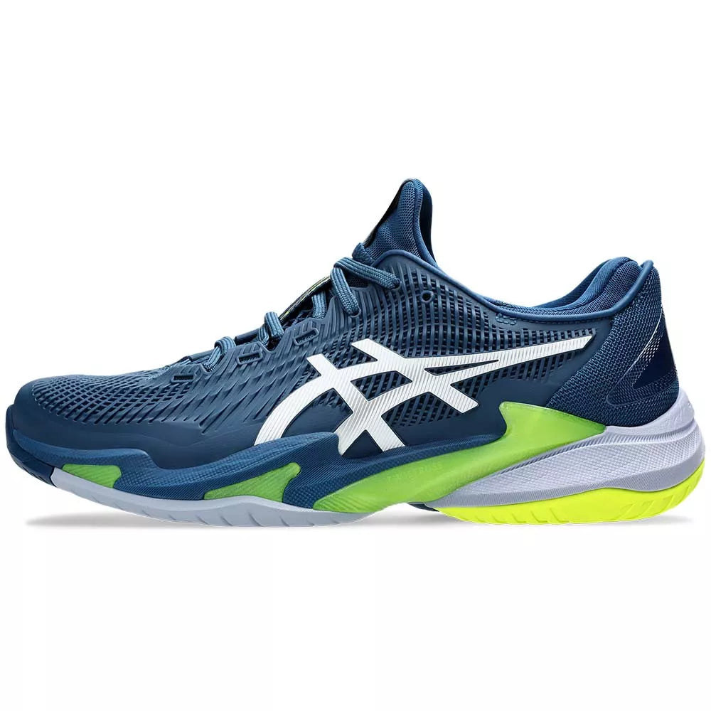 Asics Gel Court FF 3 Navy Blue / Green / White Shoes