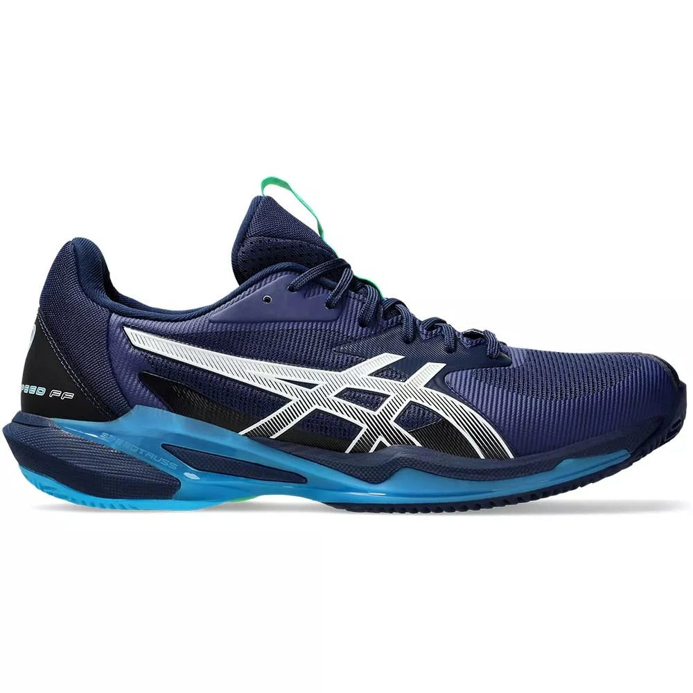 Asics Gel Solution Speed FF 3 Clay Navy Blue / White Shoes