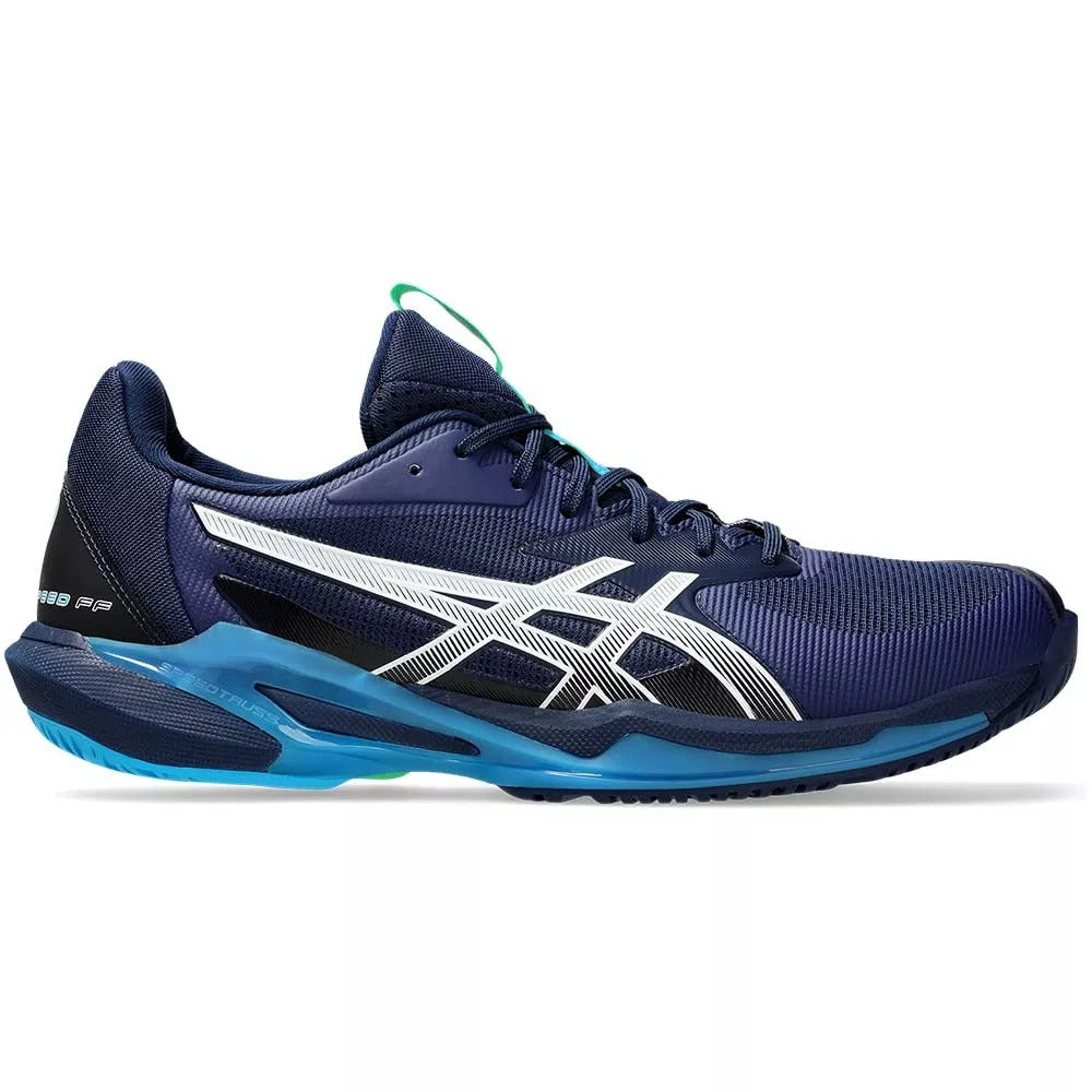 Asics Gel Solution Speed FF 3 Navy Blue / White Shoes