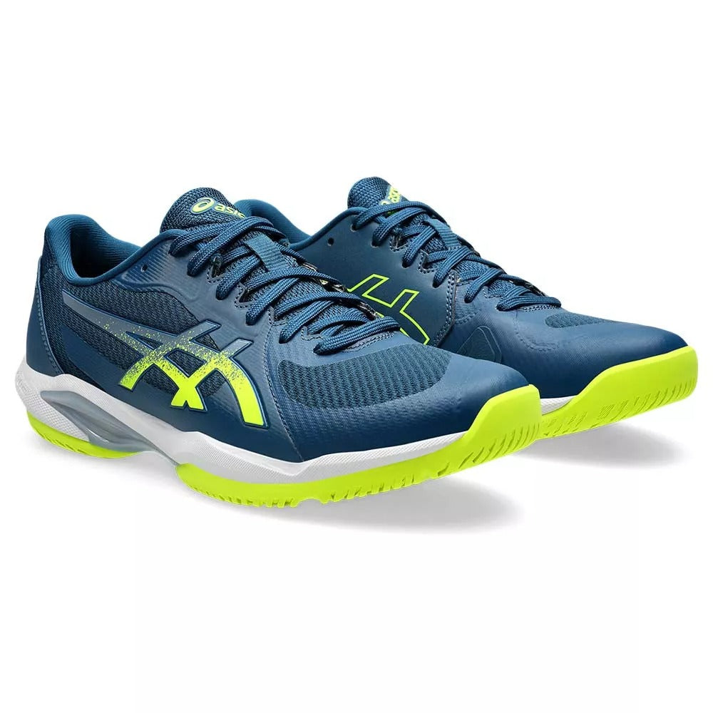 Asics Gel Solution Swift FF 2 Navy Blue / Yellow Shoes