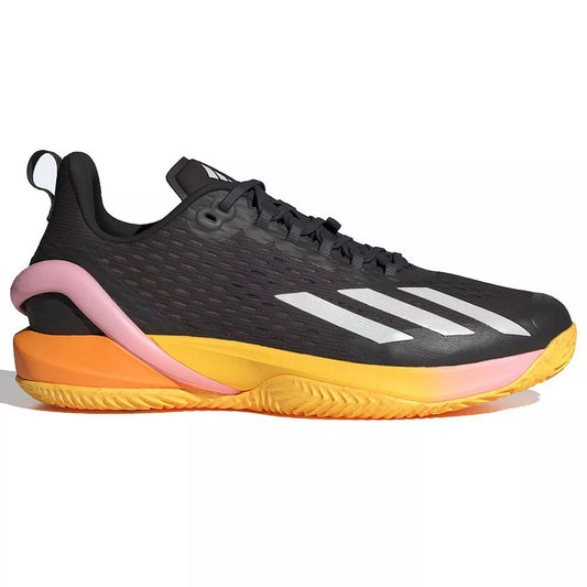 Adidas Adizero Cybersonic Clay Schuhe Schwarz / Orange