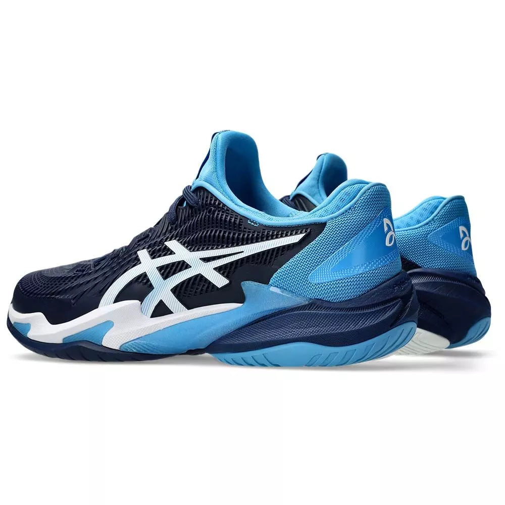 Asics Gel Court FF 3 Novak Navy Blue / Light Blue Shoes