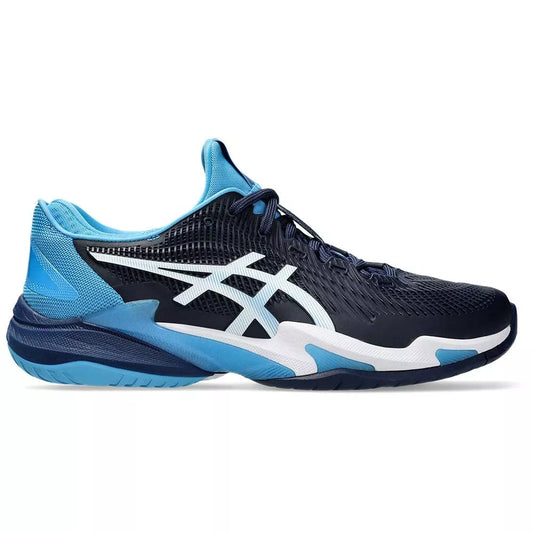 Asics Gel Court FF 3 Novak Navy Blue / Light Blue Shoes