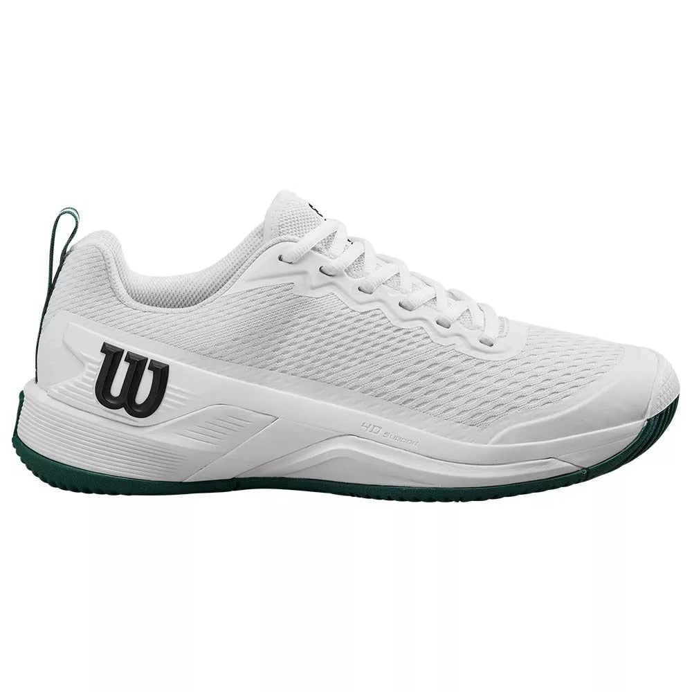 Wilson Rush Pro 4.5 White / Green Shoes