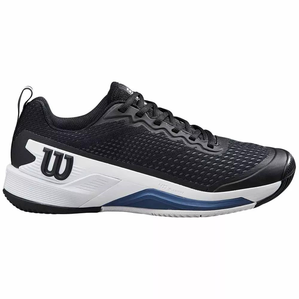 Wilson Rush Pro 4.5 Black / Blue Shoes