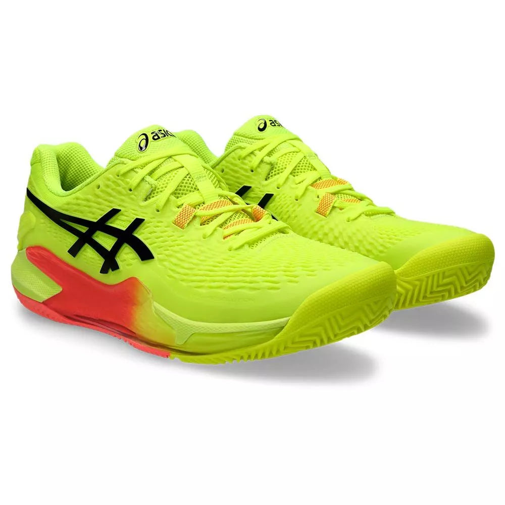 Asics Gel Resolution 9 Clay Yellow Paris 2024 Shoes