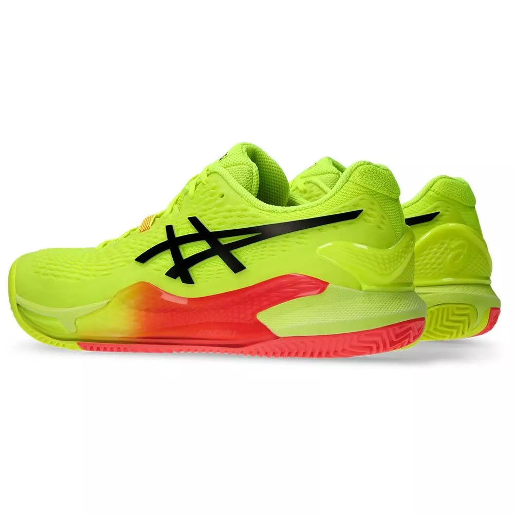 Asics Gel Resolution 9 Clay Yellow Paris 2024 Shoes