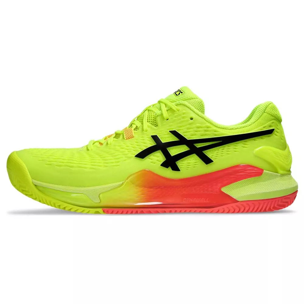 Asics Gel Resolution 9 Clay Yellow Paris 2024 Shoes