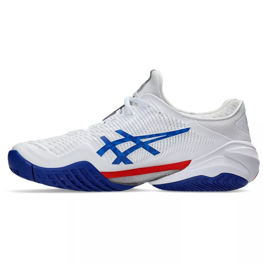 Asics Gel Court FF 3 Novak White / Blue Shoes