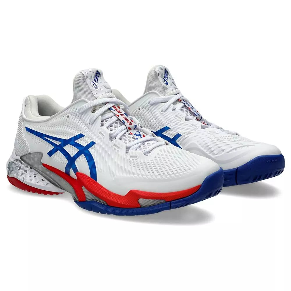 Asics Gel Court FF 3 Novak White / Blue Shoes