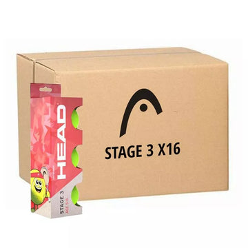 Boules Head TIP Rouge (boîte de 48 boules - 16x3)