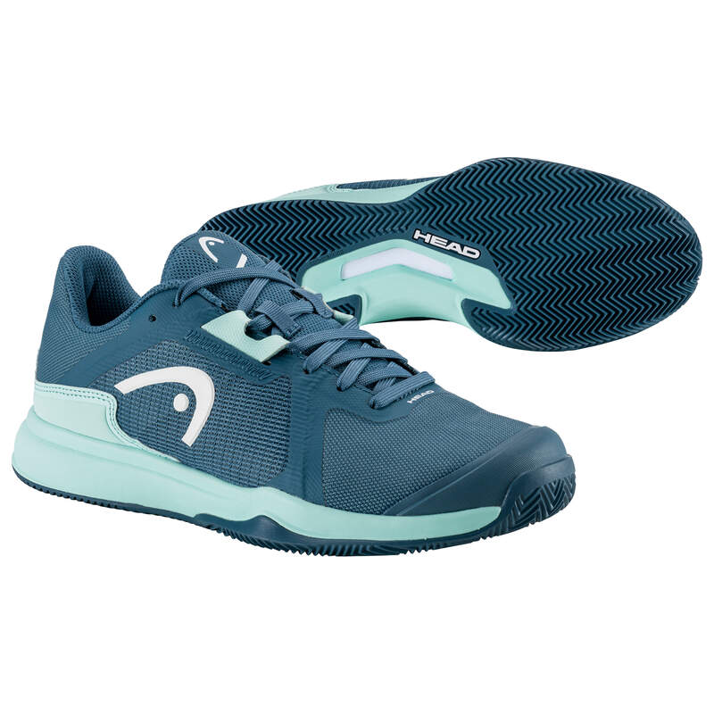 Chaussures Head Sprint Team 3.5 Clay pour femme, bleu sarcelle/bleu sarcelle