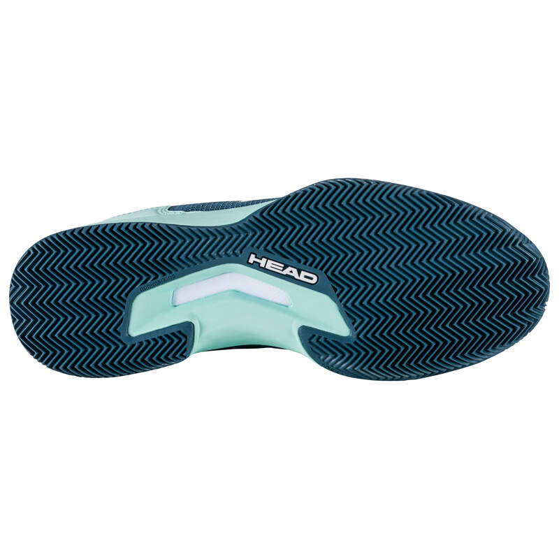 Chaussures Head Sprint Team 3.5 Clay pour femme, bleu sarcelle/bleu sarcelle