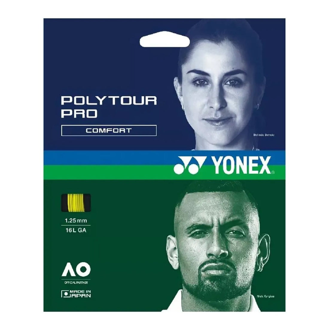 Yonex Poly Tour Pro Yellow 12m Set