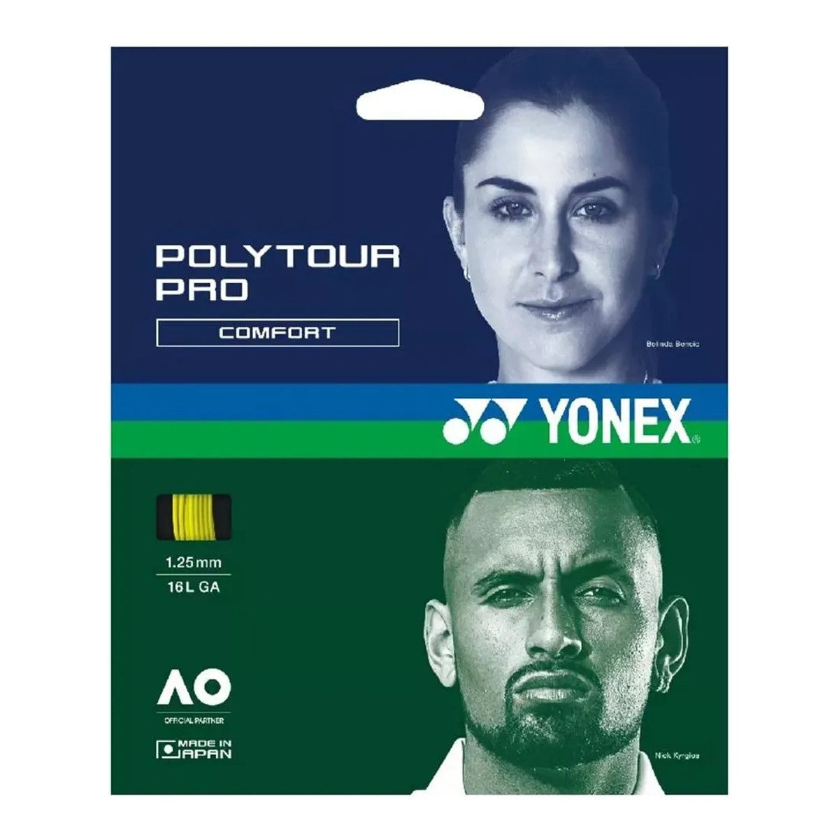 Yonex Poly Tour Pro Yellow 12m Set