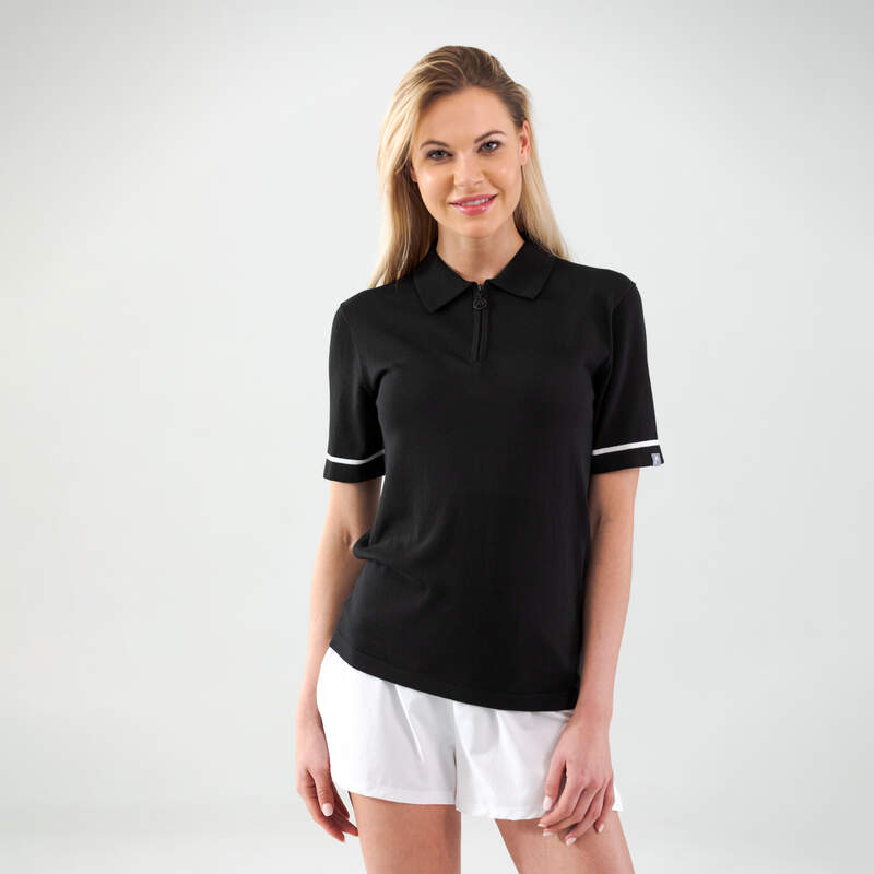 POLO TRICOT TÊTE FEMME