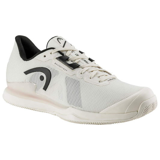 Chaussures Head Sprint Pro 3.5 Clay pour homme, craie blanche/noire