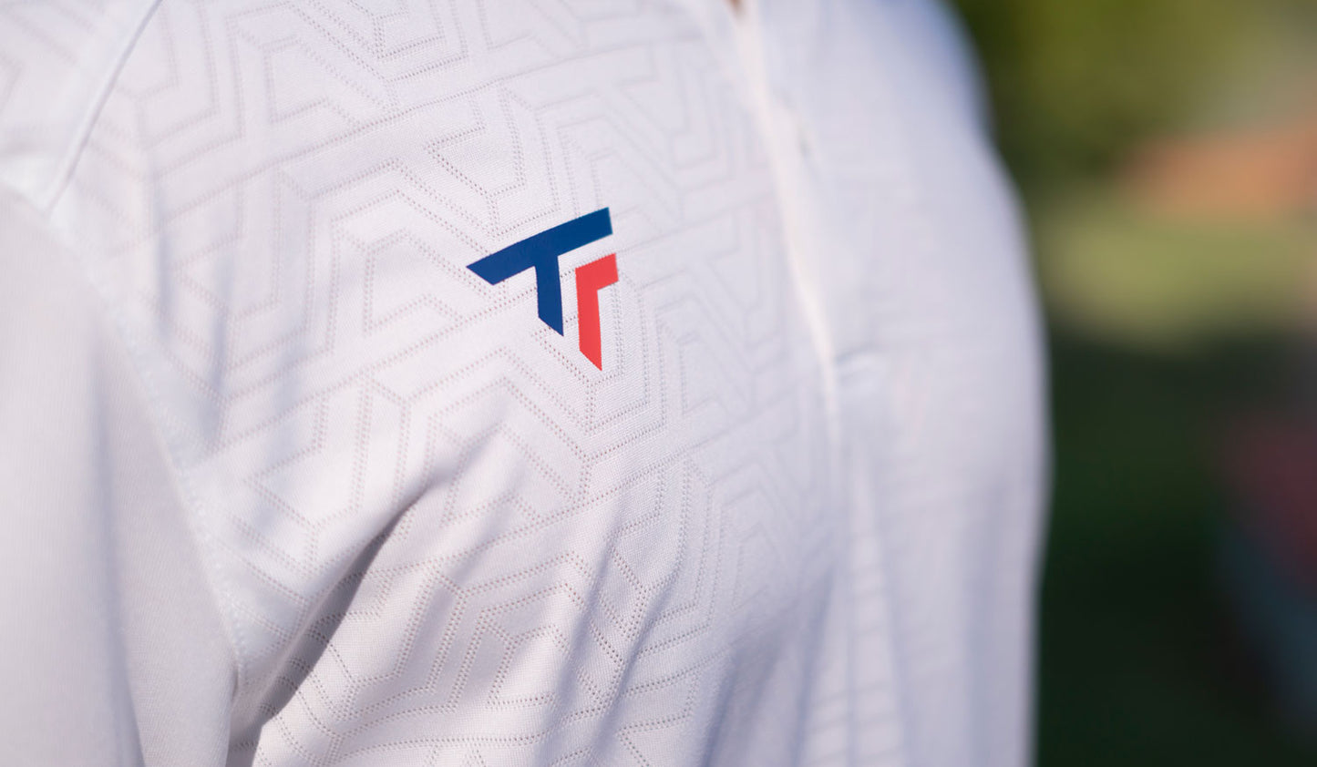 TECNIFIBRE TEAM POLO WHITE WOMEN