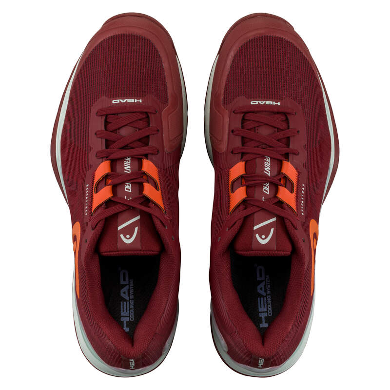 Head Sprint Pro 3.5 Clay Men Dark Red / Orange Shoes