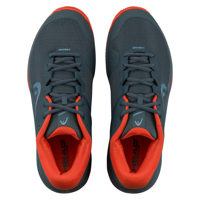 Head Revolt Evo 2.0 Clay Men Dark Grey / Orange Shoes