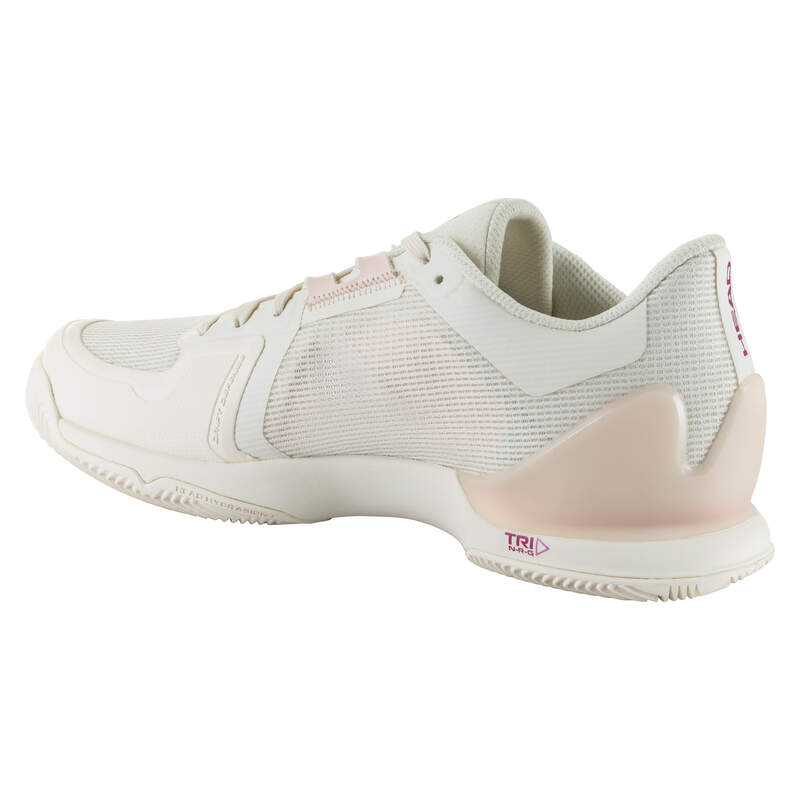 Head Sprint Pro 3.5 Clay Women Chalk White/Purple Shoes