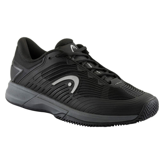 Chaussures de tennis Head Revolt Pro 4.5 Clay pour homme Noir/Gris foncé