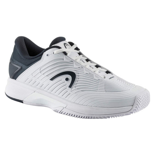 Chaussures de tennis Head Revolt Pro 4.5 Clay pour homme Blanc/Bleuets