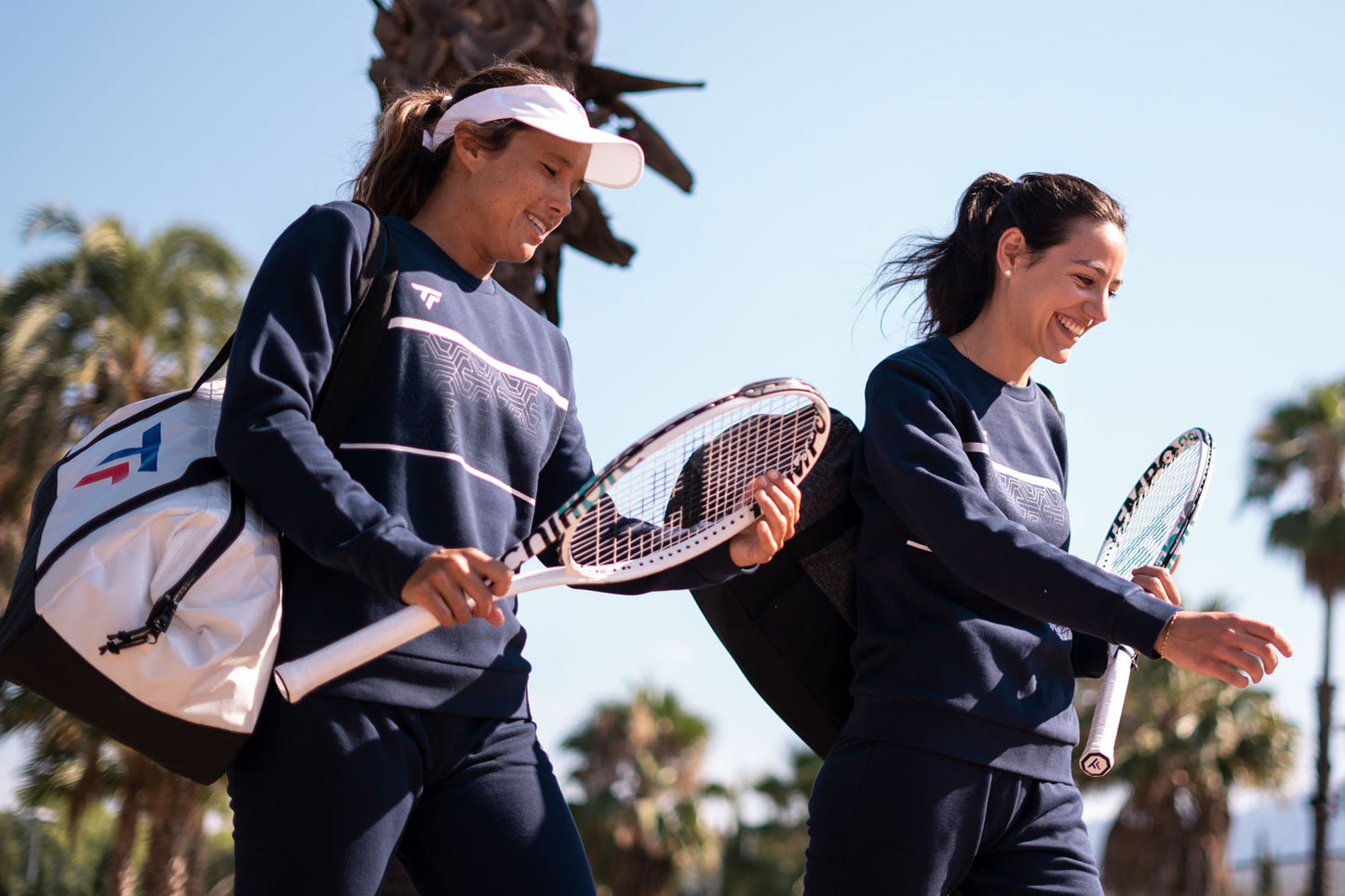 TECNIFIBRE TEAM SWEATER NAVY BLUE WOMEN