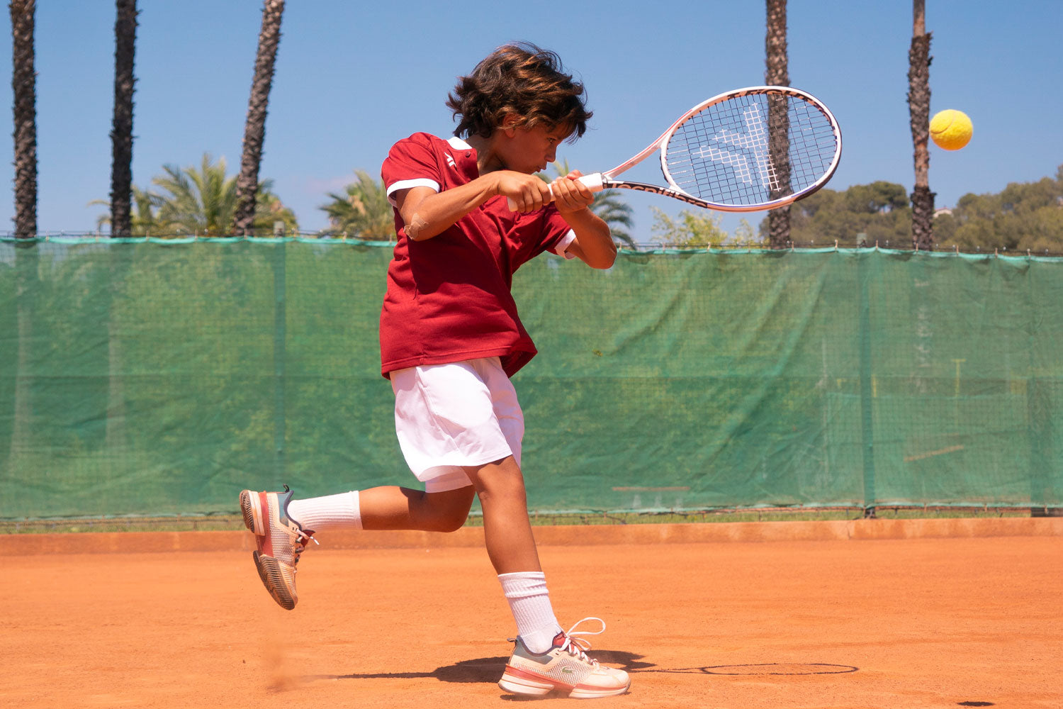 TECNIFIBRE TEAM POLOSHIRT CARDINAL JUNGEN
