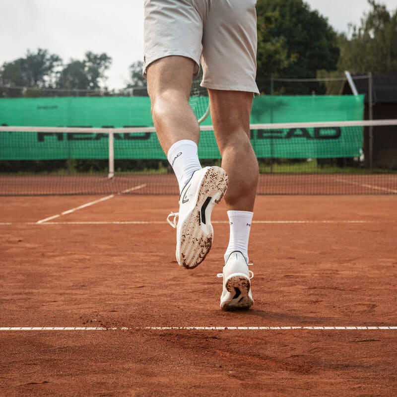 Chaussures Head Sprint Pro 3.5 Clay pour homme, craie blanche/noire