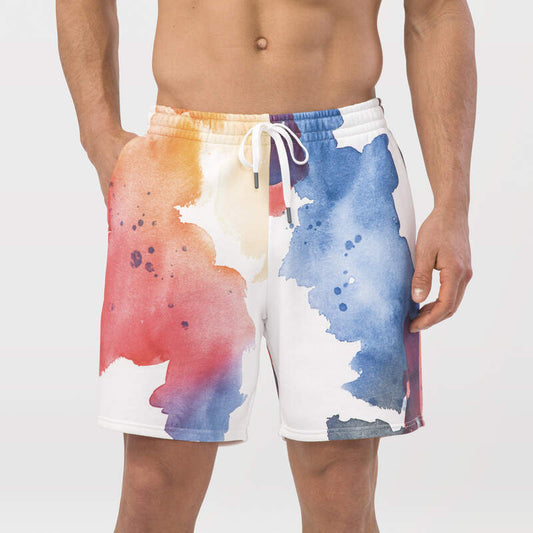 HEAD MOTION WATERCOLOR SWEAT SHORTS MEN