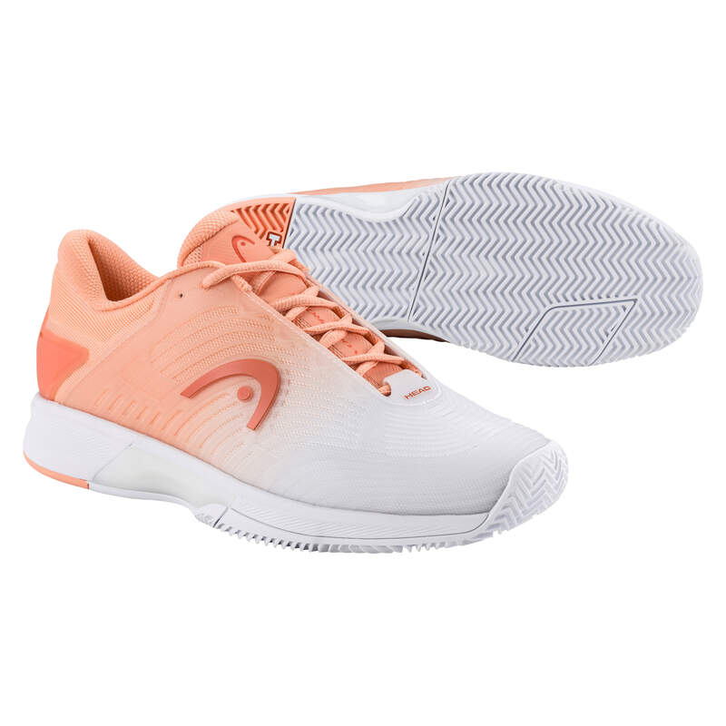 Head Revolt Pro 4.5 Clay Women Coral/White