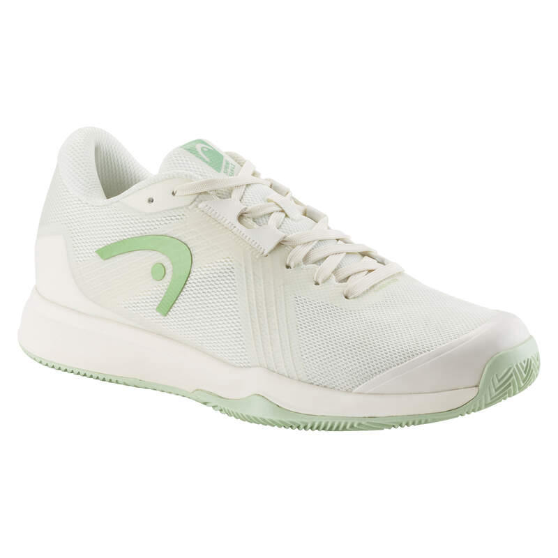 Head Sprint Team 4.0 Clay Women Chalk White/Light Green