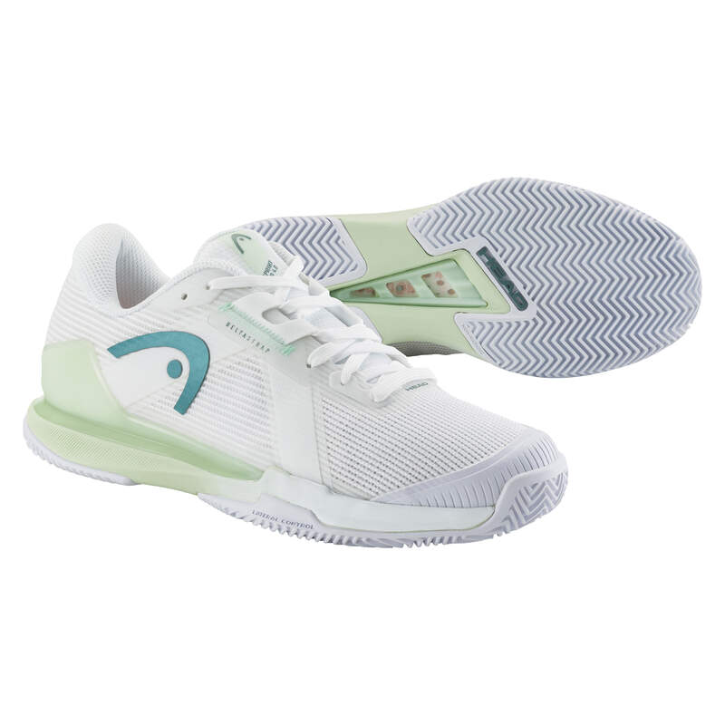 Head Sprint Pro 4.0 Clay Women White/Lightgreen