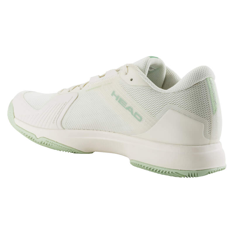 Head Sprint Team 4.0 Clay Women Chalk White/Light Green