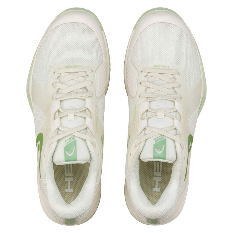 Head Sprint Team 4.0 Clay Women Chalk White/Light Green