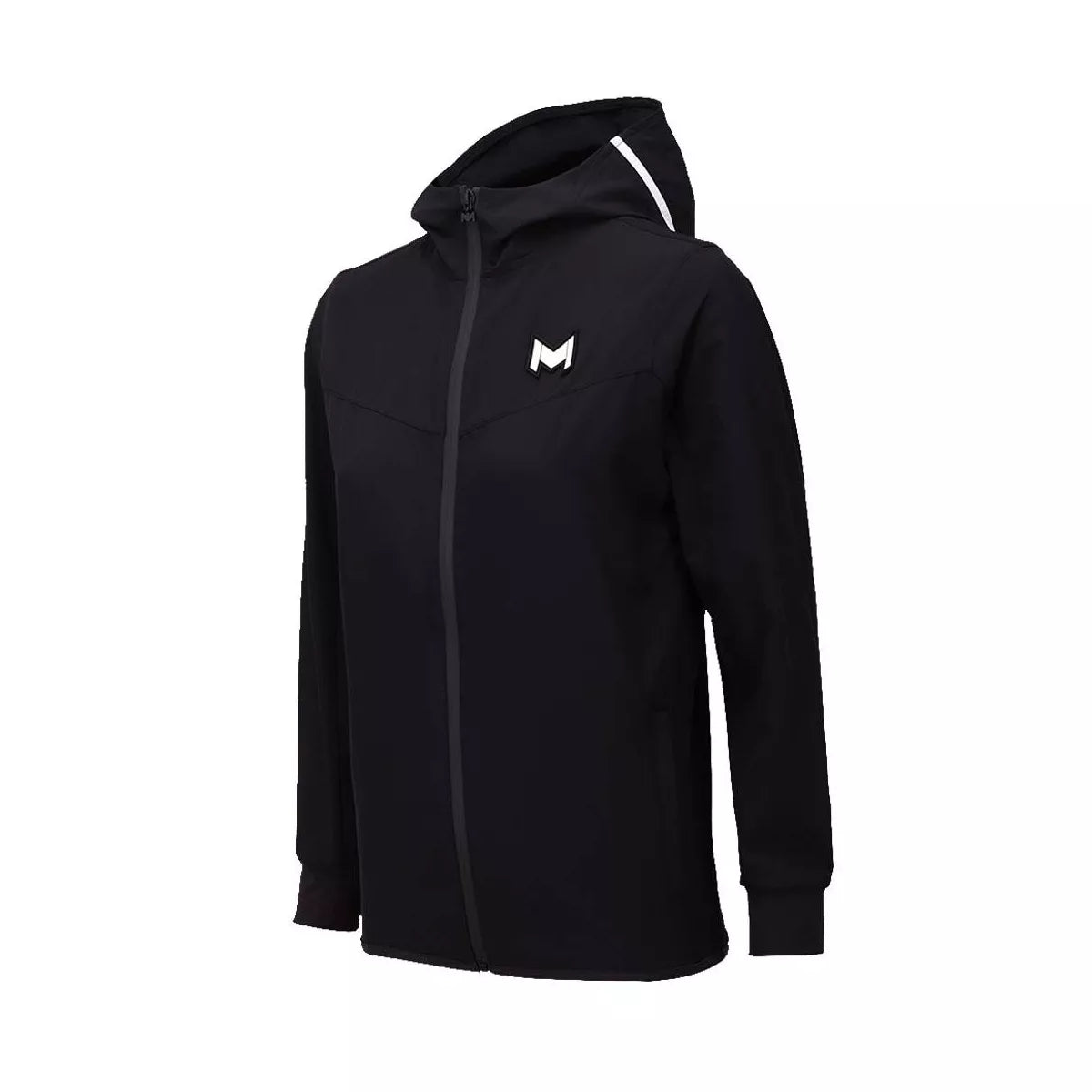 Mouratoglou Junior Hooded Tennis Jacket - Black – 2