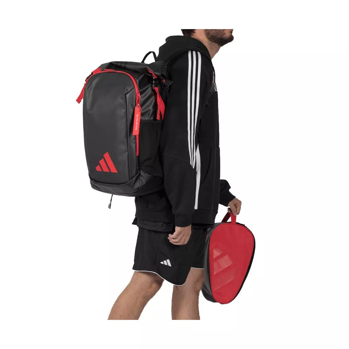 Adidas Multigame 2026 Backpack Black / Red Ale Galán – 4