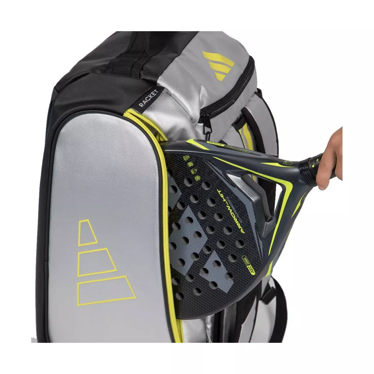 Adidas Tour 2026 Grey/Black Padel Bag – 5